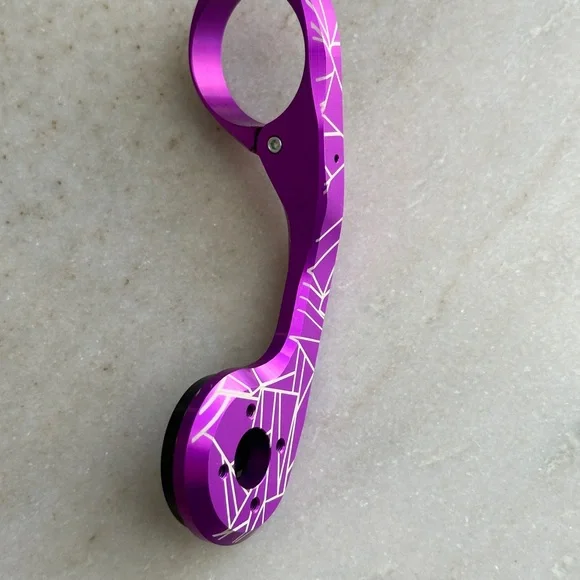 Purple Garmin Bicycle Mount - Picture 2 of 3
